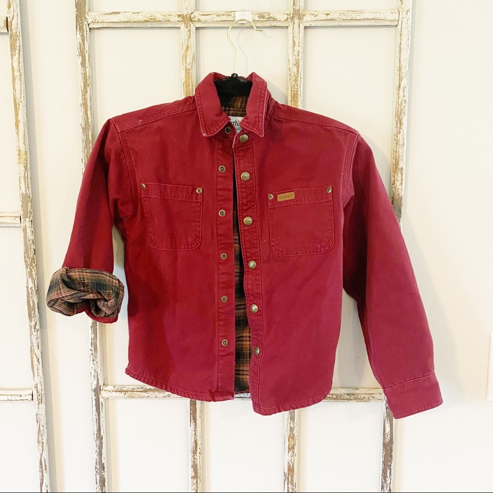 Carhartt Kid’s Small Flannel Lined Utility Jacket